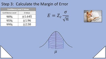 6.1 Confidence Intervals for the Mean LARGE SAMPLES