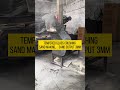 Tempered glass crushing sand making, sand output 3mm #machine #sandproductionline #sand #crusher
