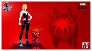 Marvel Legends | SPIDERGWEN: Gwen Stacy | Spider-Man: Into the Spiderverse | Video en Español