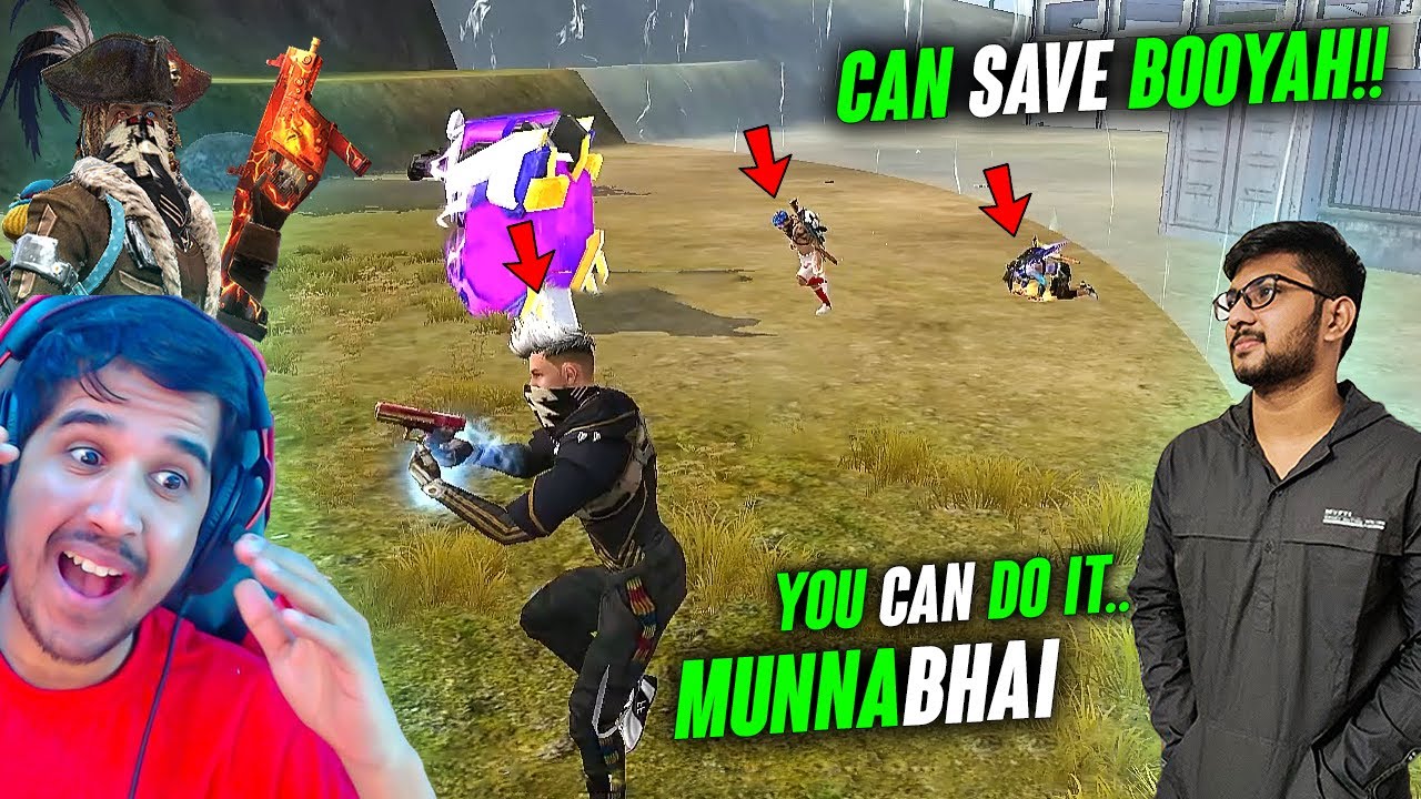 @Munnabhaigaming CAN SAVE BOOYAH FOR AJJUBHAI AND AMITBHAI@DesiGamers ...