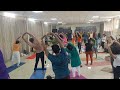 Standing srya namaskra variation at indica mysuru yoga utsava 2023