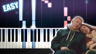 Video thumbnail of "Rudimental - These Days - EASY Piano Tutorial by PlutaX"