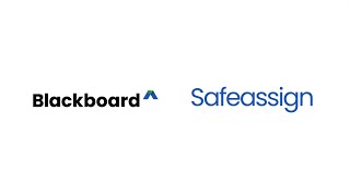 SafeAssign - Blackboard