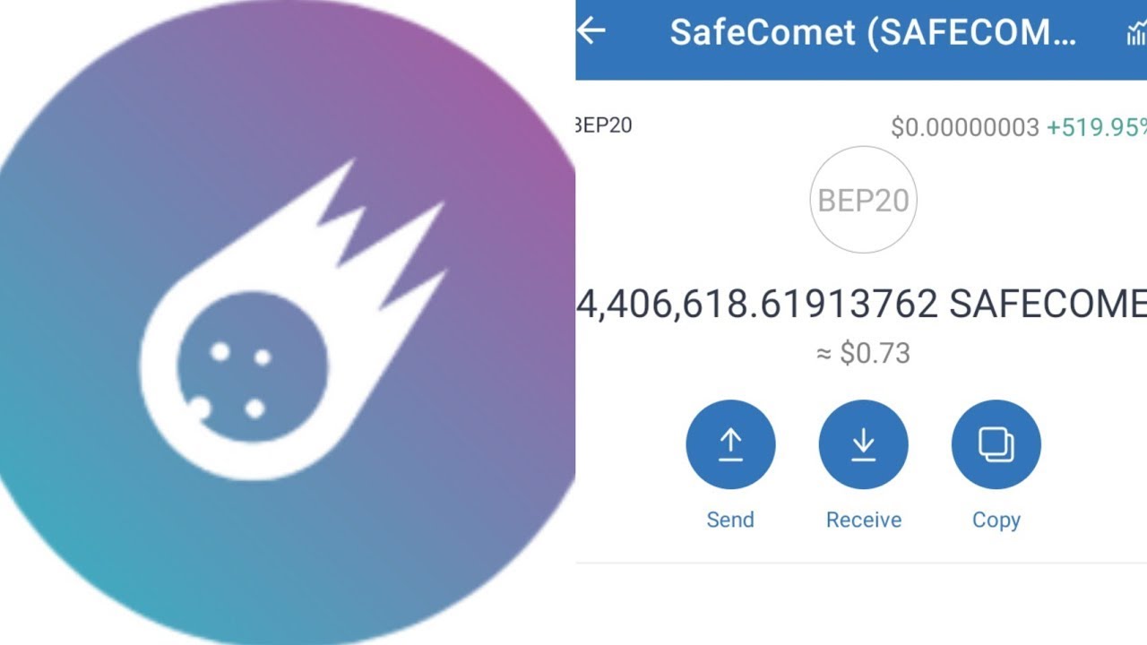 safecomet coin how to buy safecomet token on trust wallet holochain safepal bnb chainlink