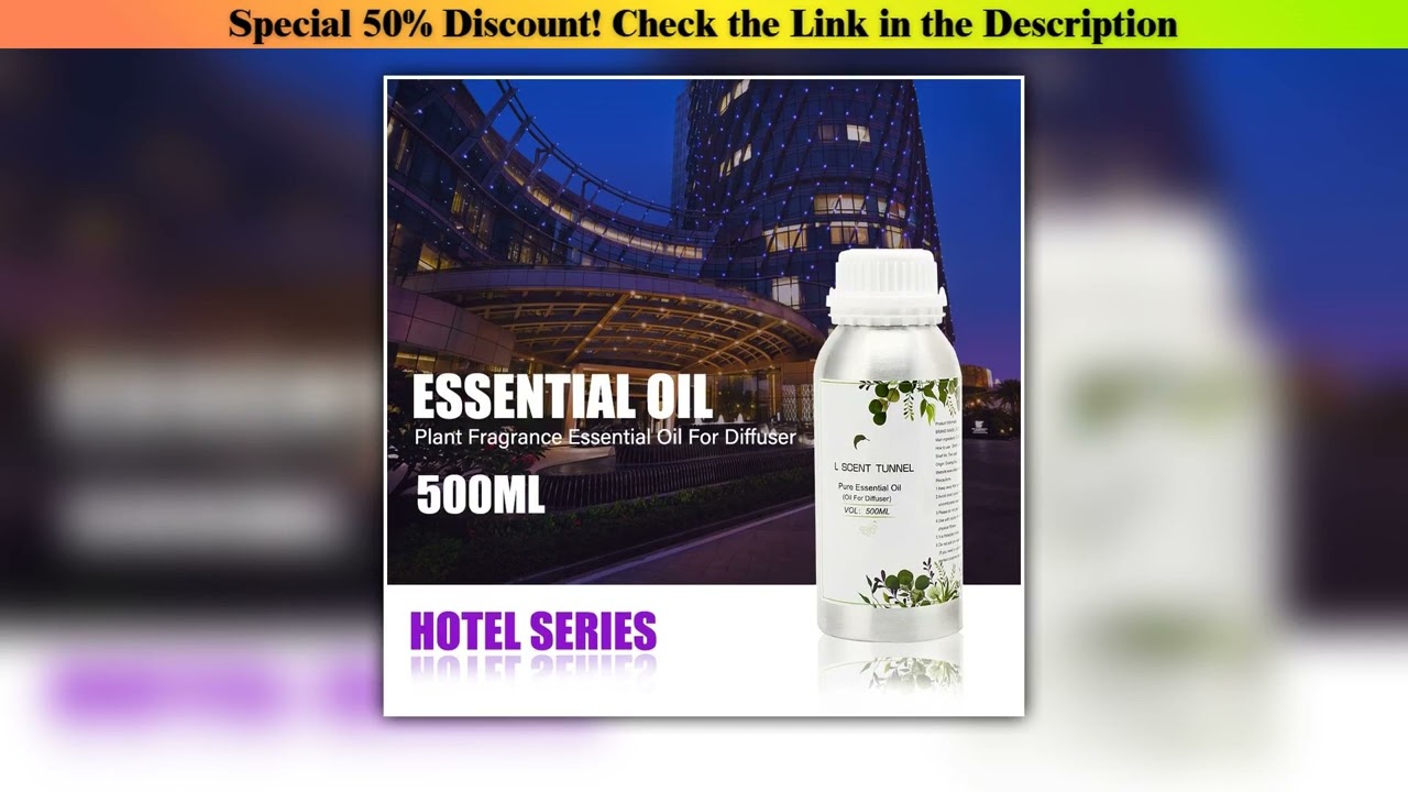 Today Only Essential Oils 500ml For Aromatic Diffuser Perfume Oil Air Freshener Smell For Home Frag