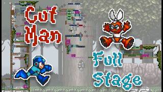 Mega Man remake in MM7 style - Full Cut Man Stage