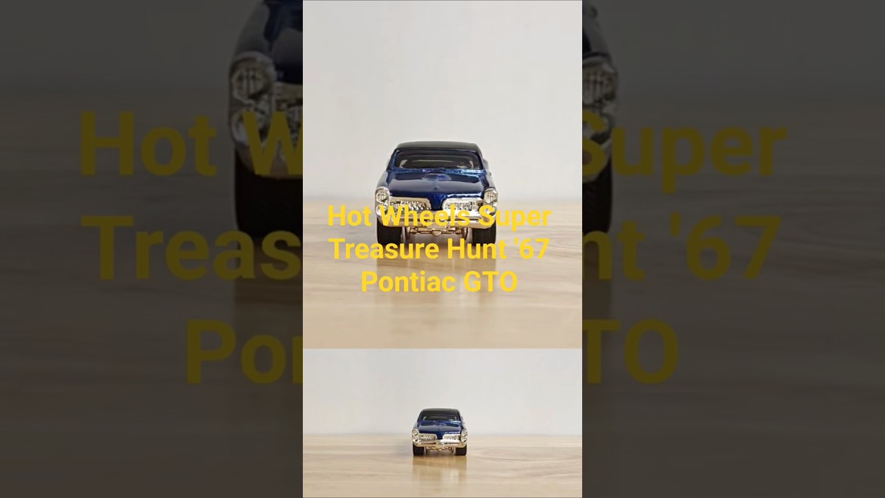 Hot Wheels Super Treasure Hunt STH '67 Pontiac GTO 