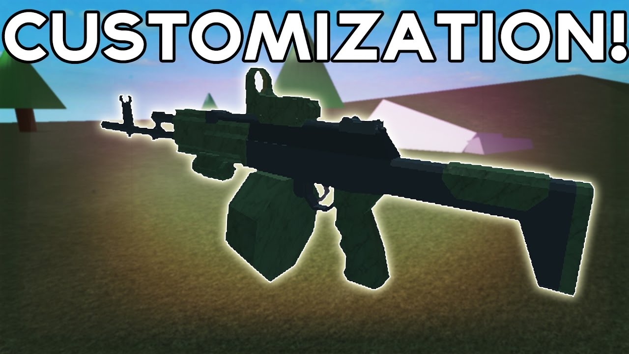 New Weapon Customization Apocalypse Rising 2 Youtube - roblox best meleeranged weapons