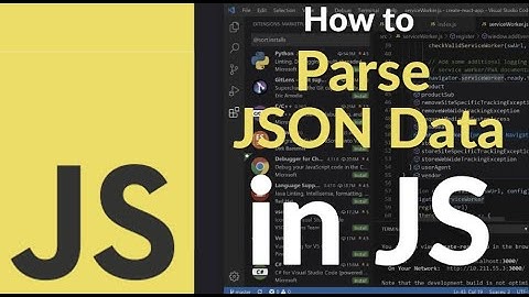 How to Parse JSON Data in JavaScript | Learn JSON.parse() to Read and Convert JSON Strings in JS