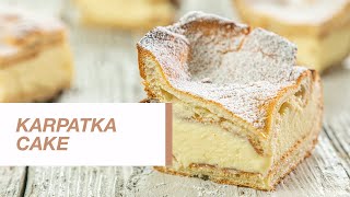 Karpatka Cake Recipe Polish Vanilla Slice Food Channel L Recipes