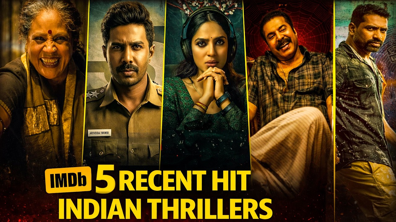 TOP 05 New Hit South Indian Crime Thriller Movies 2026 In Hindi Dubbed ...