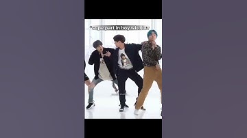 Thumbnail of jinmin doing sope's part in "boy with luv" 🤗😄