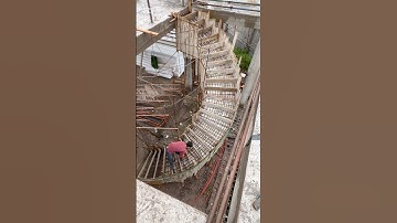 Giant Spiral Staircase Formwork