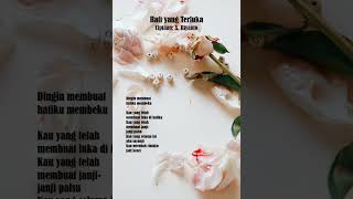 Hati Yang Terluka  Ciptaan A Riyanto