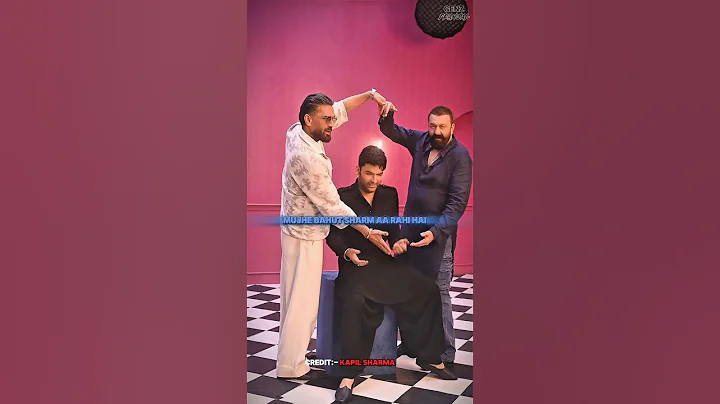 sunil Shetty with Sanju Baba funny moment 🤯☠️📈 ft.@KapilSharmaK9 #shorts#kapilsharma #sanjaydutt