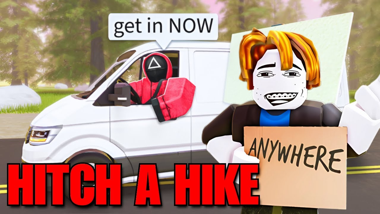 Don T Try This Crazy Roblox Game Hitch A Hike YouTube 