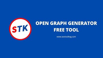 How To Generate Open Graph Meta Tags | SEO Tool Keg