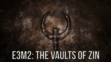 Quake walkthrough no commentary E3M2: The Vaults of Zin (All secrets)