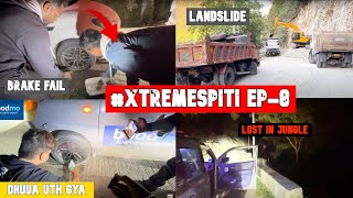 #XtremeSpiti (EP-8) जिब्बी GONE WRONG ❌  HIMACHAL की सबसे खतरनाक 💥 सड़को पर हुए ब्रेक फेल 😭 ✅