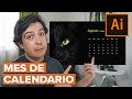 Cómo diseñar un calendario en Illustrator