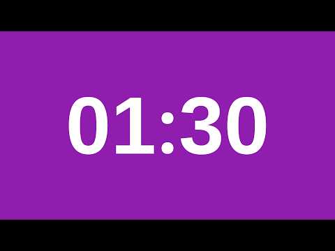 1 Minute 30 Second Timer - 90 Second Countdown