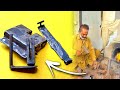 100 years old technique locksmith made lock with very basic tools | blacksmith door lock forging