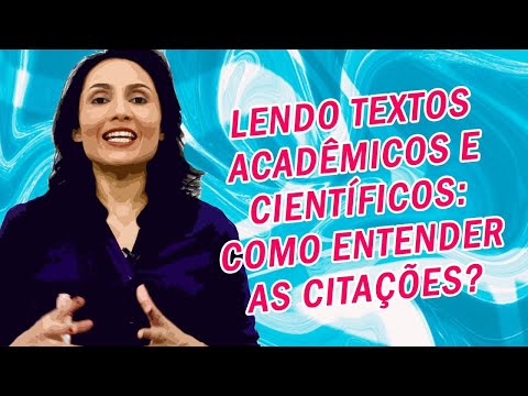 Vídeo: Como Ler Citações