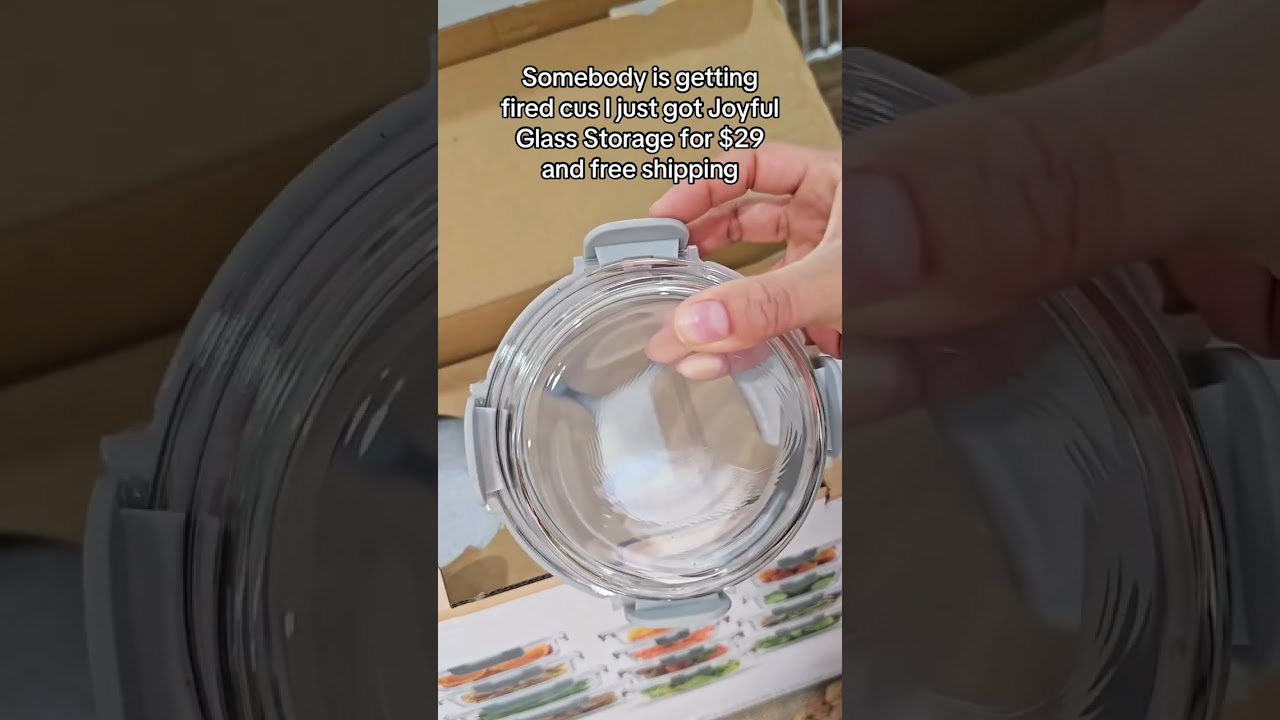 Eco-friendly glass containers for safe storage 