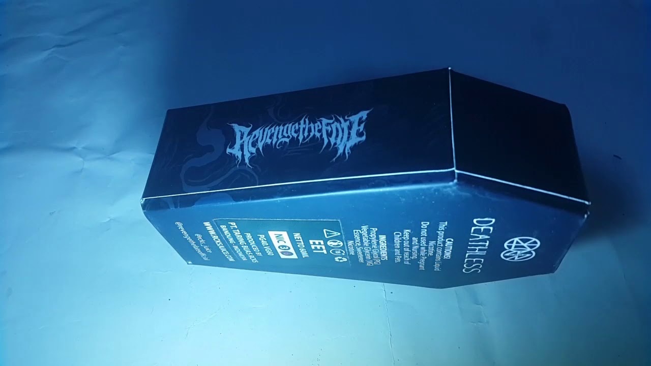 DEATHLESS LIQUID By RCKS JUICE x REVENGE THE FATE ( UNBOXING )