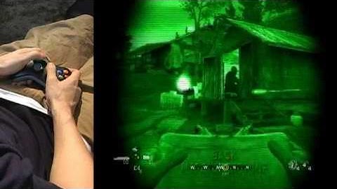 Using Claymores in Call of Duty 4: Modern Warfare