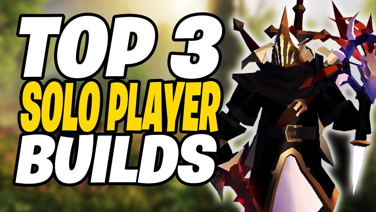 Top 3 Best Solo Player Builds  Albion Online Solo Weapons (PVP/PVE) 