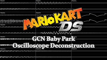 Mario Kart DS Kiosk Demo - GCN Baby Park (Oscilloscope Deconstruction)
