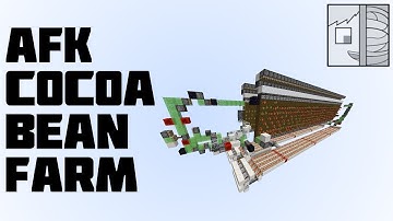 Minecraft: AFK Cocoa Bean Farm 1.12 (Fast) (Simple)