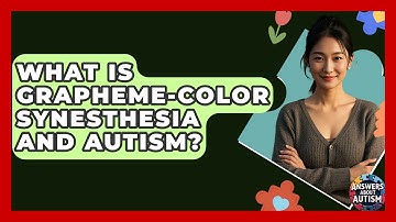 What Is Grapheme-color Synesthesia And Autism? - Answers About Autism