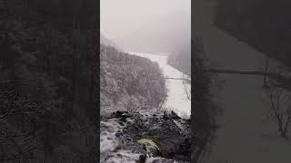 RELAX with these beautiful Waterfall Scenes shot in a Winter Paradise