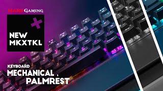 Mars Gaming MKXTKL Teclado Mecánico Gaming RGB Switch Azul