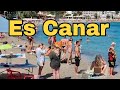 Es canar beach ibiza  playa es cana spain