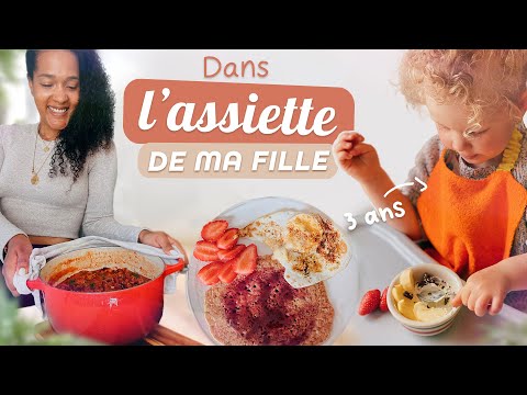 🍓 Dans Les Assiettes De Ma Fille De (bientôt!) 3 ans // Repas Fait Maison  Et Équilibrés ! 
