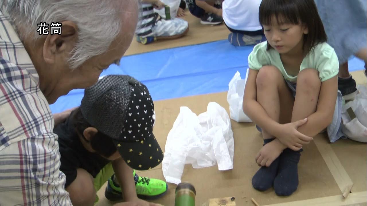 小学生　ホットパンツ しゃがみ 夏休み子供工作教室20180803,0h18m50s - YouTube
