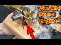 Tiny WORKING 4-Stroke Petrol Engine
