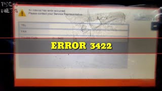 how to clear fuser error c-3422 error on konica minolta 306i , 226i #konicaminolta #errorcodes