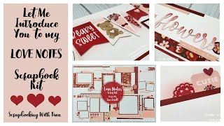 CTMH Love Notes Scrapbook Kit | Real Life Look at What You Get