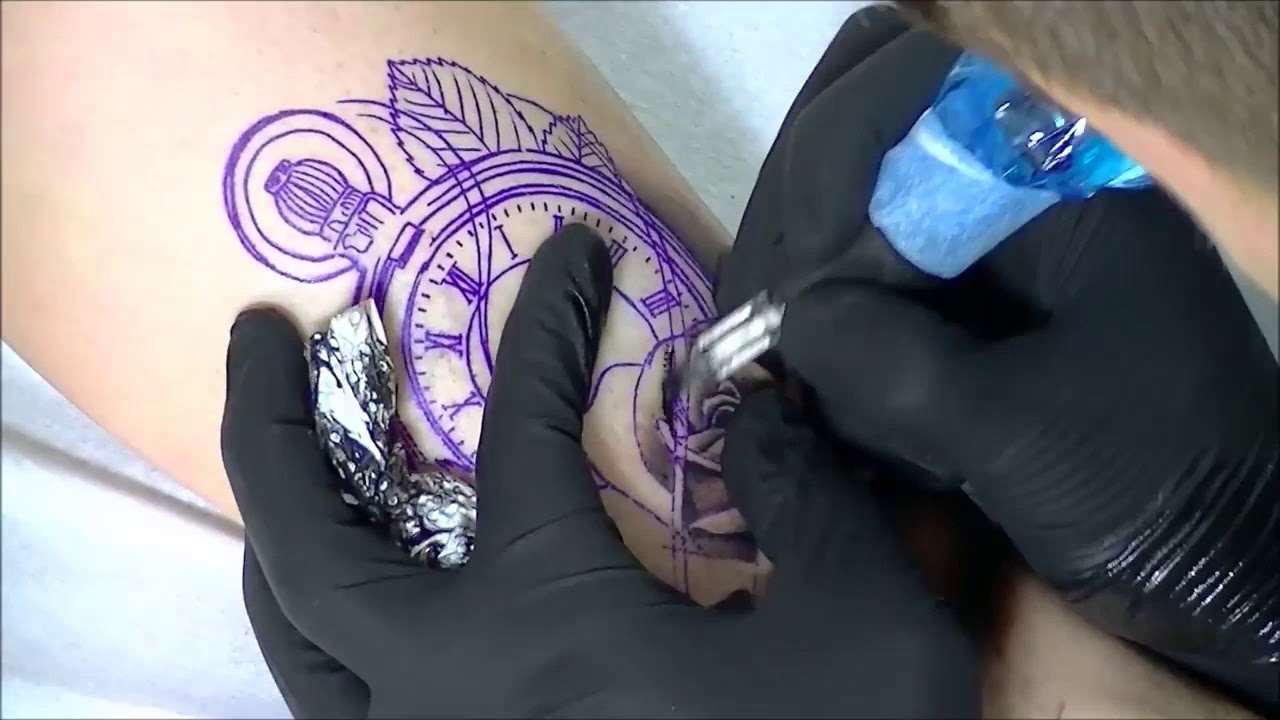 tatto dep 2022 Update xam hinh dep - tattoo hoa hong chau au