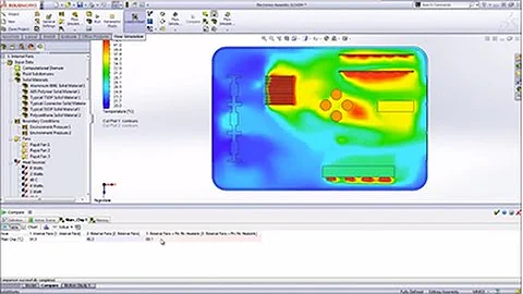 SOLIDWORKS Flow Simulation: Heat Transfer for Electronic Components