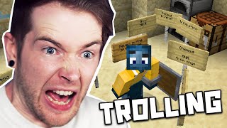 TROLLING DANTDM'S BASE!! - Shady Oaks SMP #3