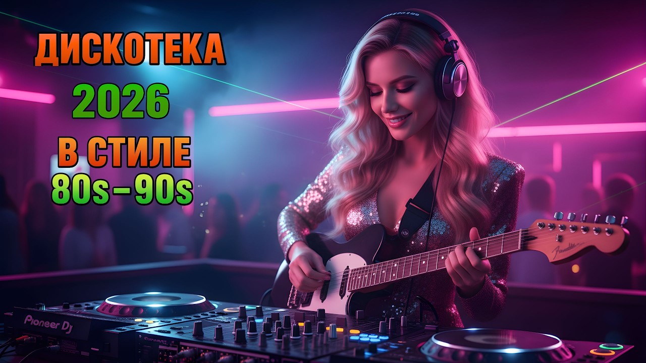🔥 Ночная Дискотека 80–90-х | Лучшие Euro Disco Хиты в Современном Retro Style 2026