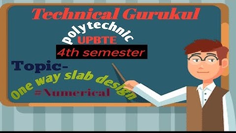 rcc | one way slab | UPBTE | LSM method | by rakesh sir