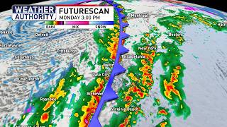 Tracking Severe storms: Live radar of mid-Atlantic