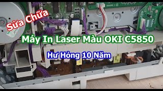 Видео Sửa Chữa Và Phục Hồi Máy In Laser OKI C5850 (автор: Cơ Điện Tử)