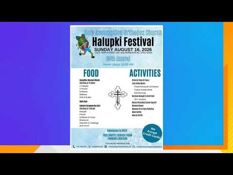 Halupki Festival: Celebrate with Holy Assumption Orthodox Church on Sunday | Good Day on WTOL 11